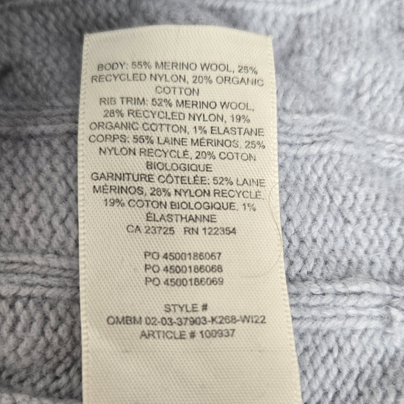 Aritzia SUNDAY BEST Peggy Cable Stitch Cropped Sweater - Picture 6 of 7